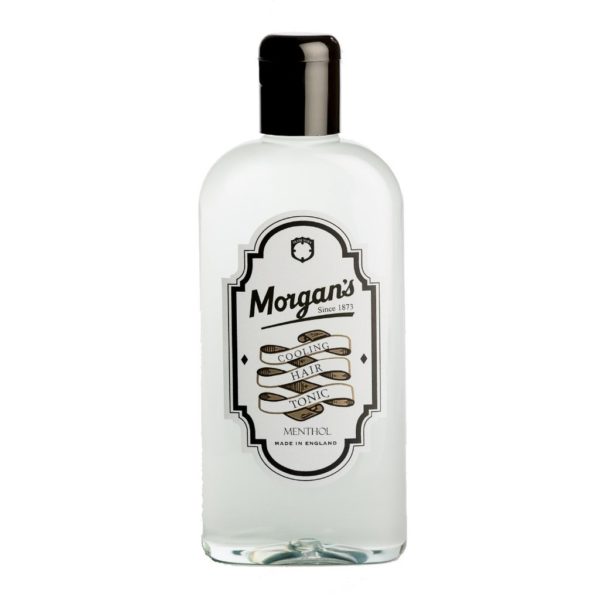 Morgan's Cooling Hair Tonic | Kühlt und beruhigt juckende und schuppige Kopfhaut. Mit UV-Filtern und Panthenol, verleiht dem Haar Feuchtigkeit und Textur. Angereichert mit Extrakten von Quassia, Nesselblüte und Rosmarin.